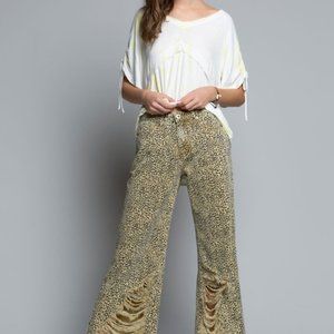 Leopard Jeans